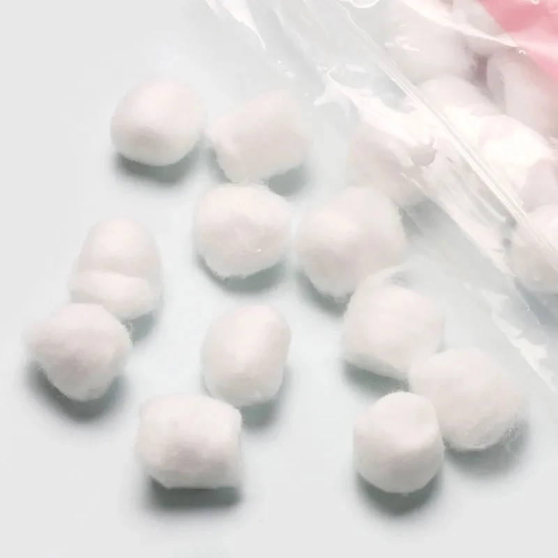 Gel Refill Pack - 100PCS Nail art Baumwolle Kugeln Nagellack