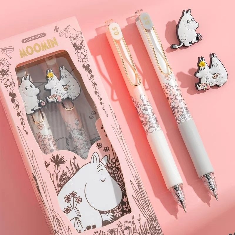 Correction Pen Fine - Moomin Niedliche Einziehbare Gelschreiber 0,5mm Feine
