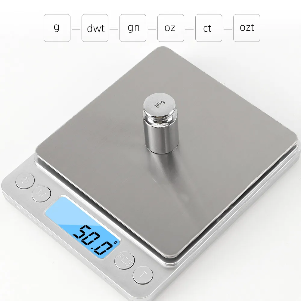 Tape Dispenser Weighted - 3000g 0,1g Elektronische Waage LCD Display
