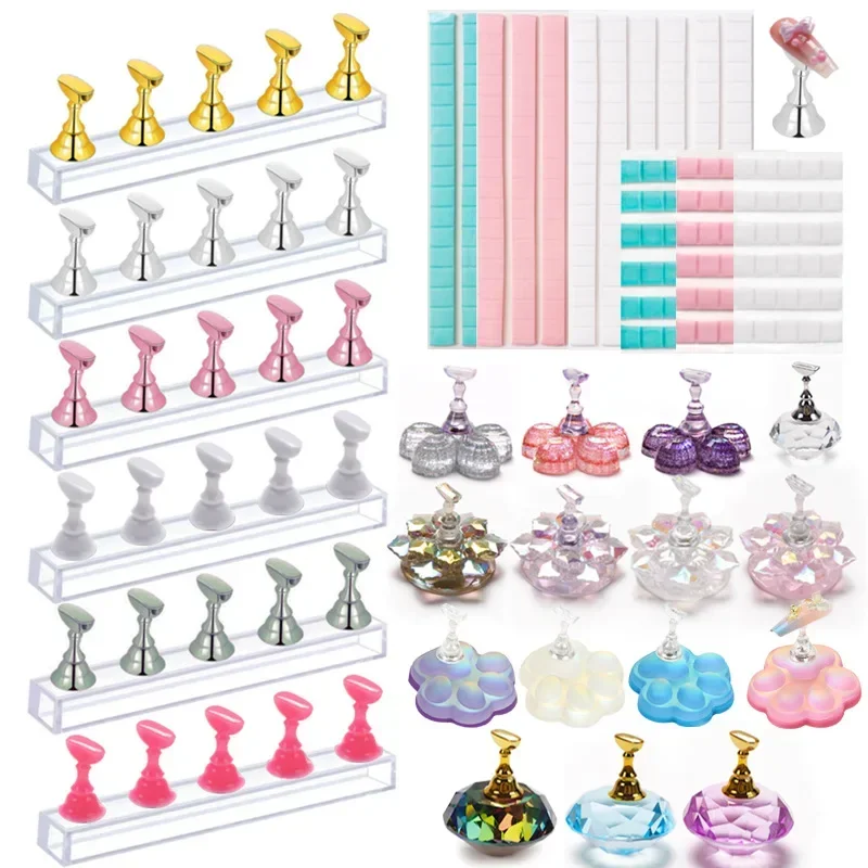 Gel Refill Pack - 5 Teile/paket Schach Magnetische Nagel Halter