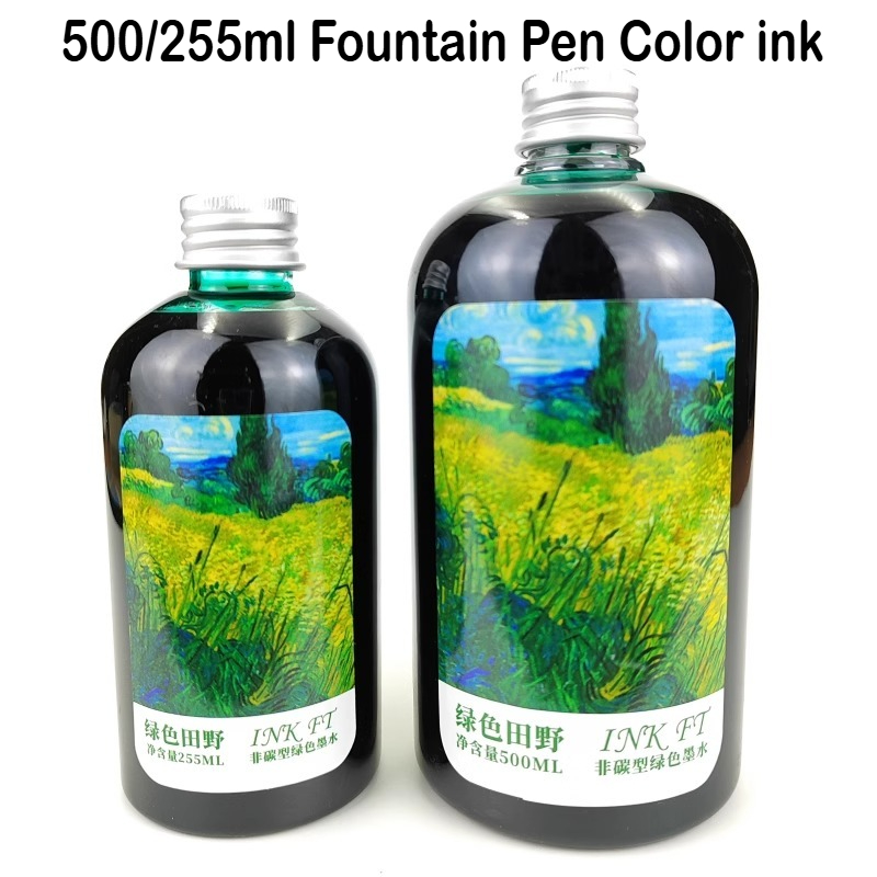 Fountain Pen Bottled Ink - 500 ml/255/50 ml 24 Farben Flaschen