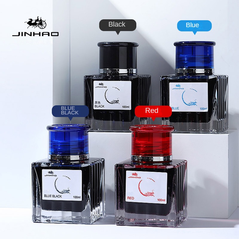 Fountain Pen Bottled Ink - JINHAO 100/50/30 ml Füllfederhalter, Tintenpatrone, Nachfüllung,