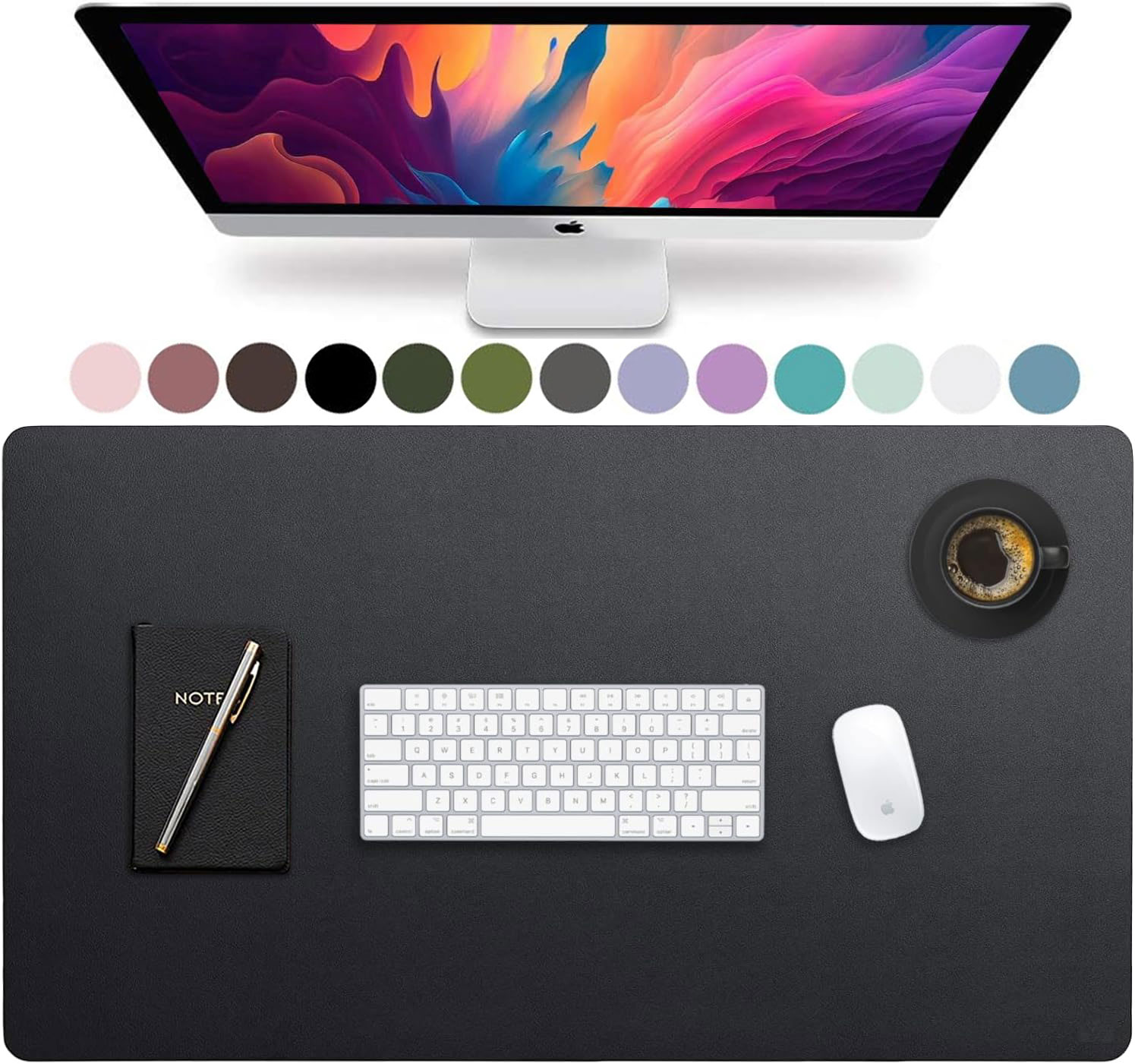 Große Leder-Schreibtischunterl – Leather Desk Pad Bewertung und Preis