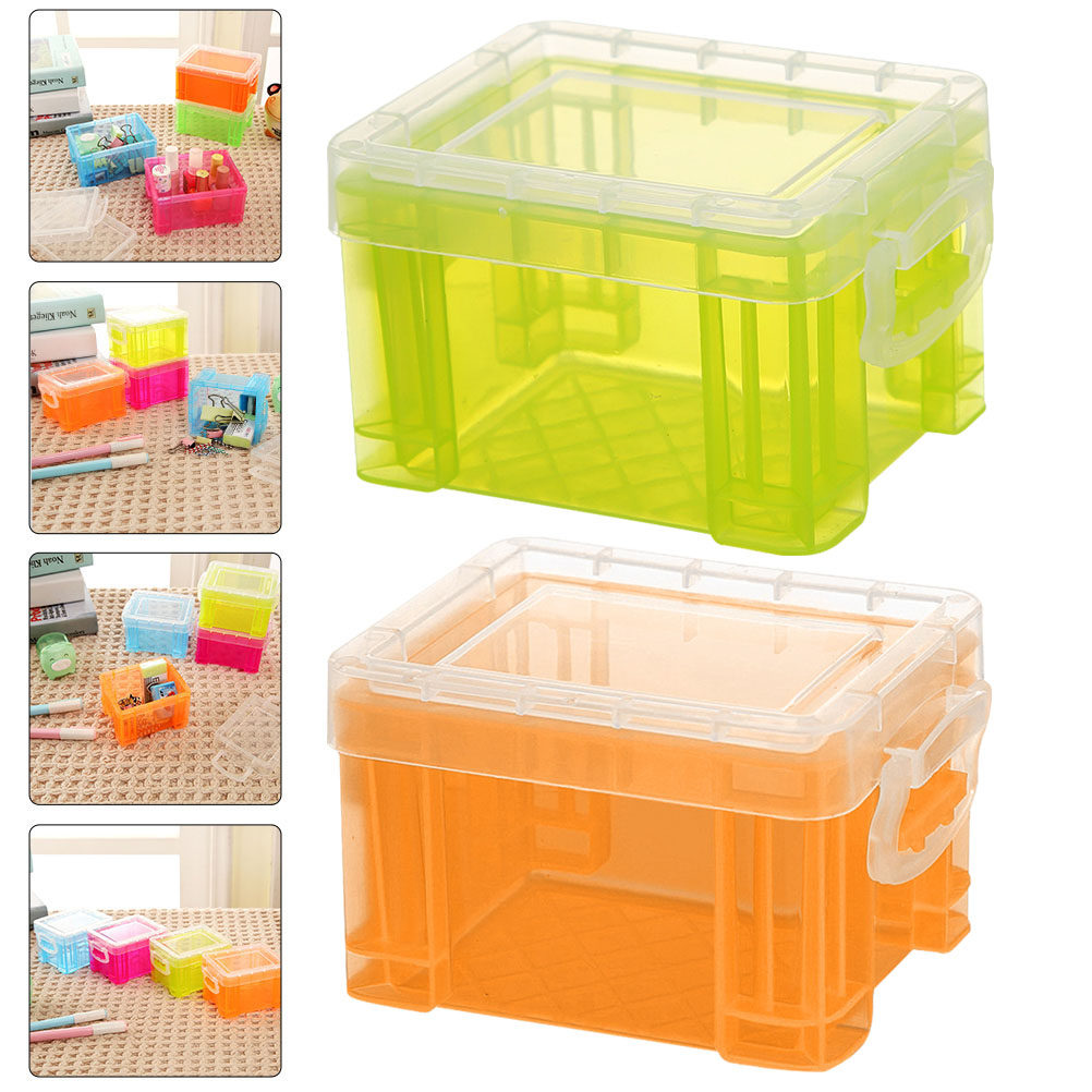 4 Stück bunte Desktop-Aufbewah – Card Index Box Bewertung und Preis