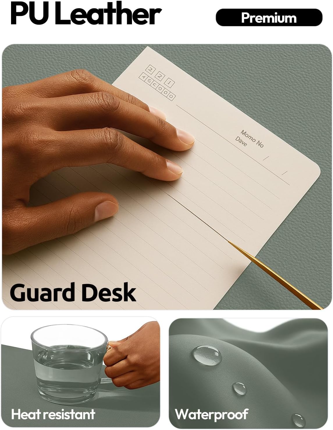 Schreibtischunterlage aus Lede – Leather Desk Pad Bewertung und Preis