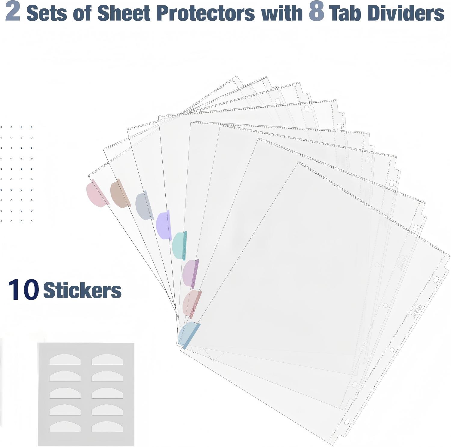 A4 Klarsichthüllen mit Registe – Tab Divider A4 Bewertung und Preis