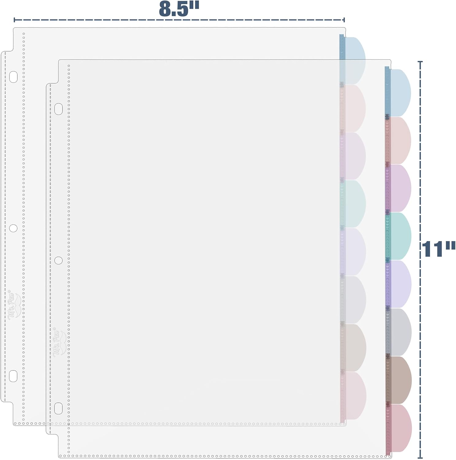 A4 Klarsichthüllen mit Registe – Tab Divider A4 Bewertung und Preis