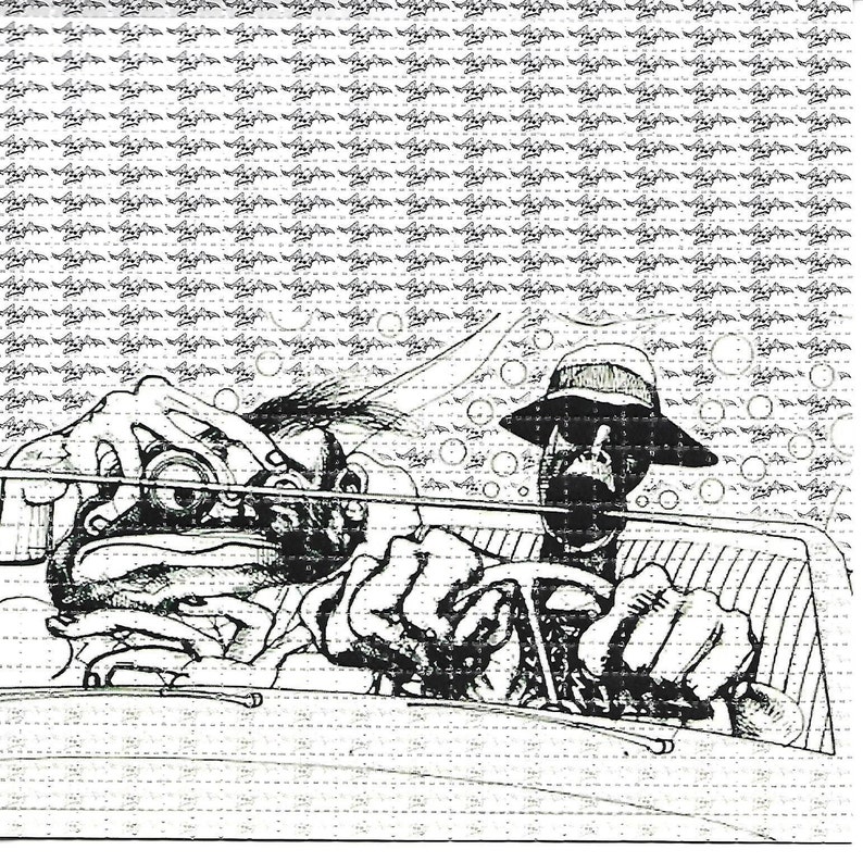 Hunter In Vegas Psychedelic LS – Ink Blotter Paper Bewertung und Preis