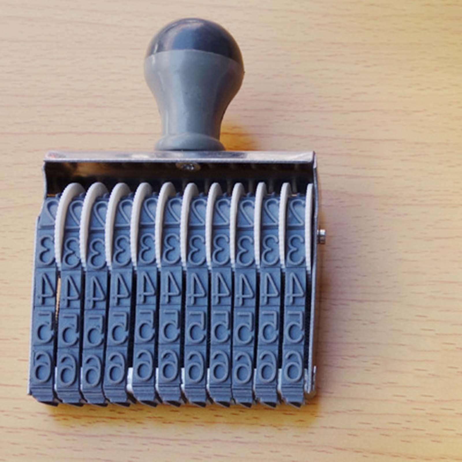 Gummi-Nummernstempel, Rollenda – Rubber Date Stamp Bewertung und Preis