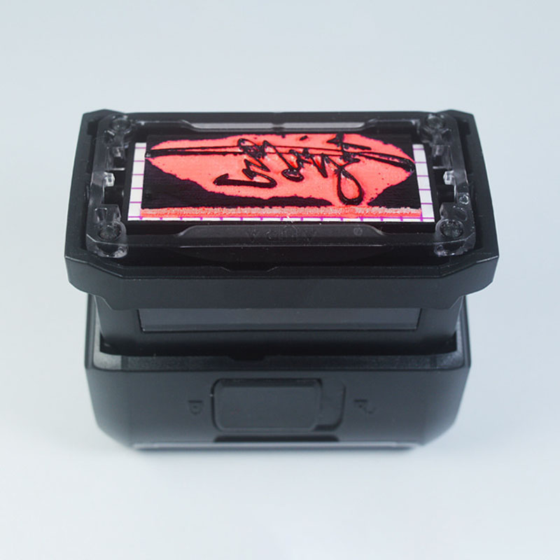 Benutzerdefinierter selbstfärb – Rubber Date Stamp Bewertung und Preis