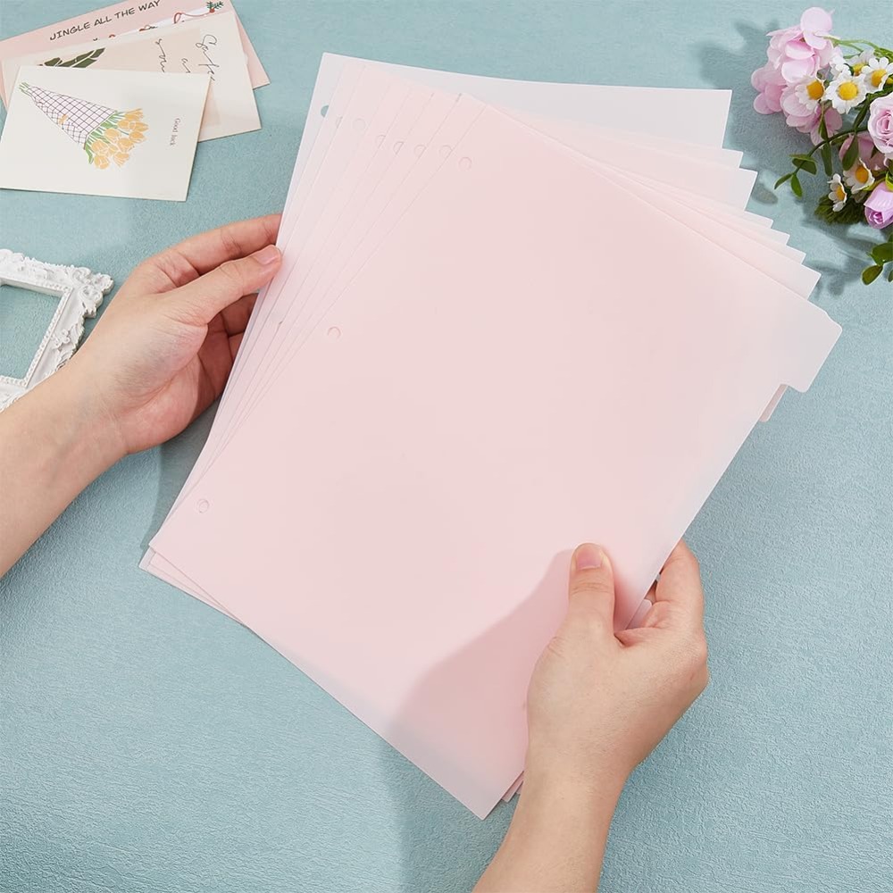 16 Blatt 3-Ring A4 rosa Ordner – Tab Divider A4 Bewertung und Preis