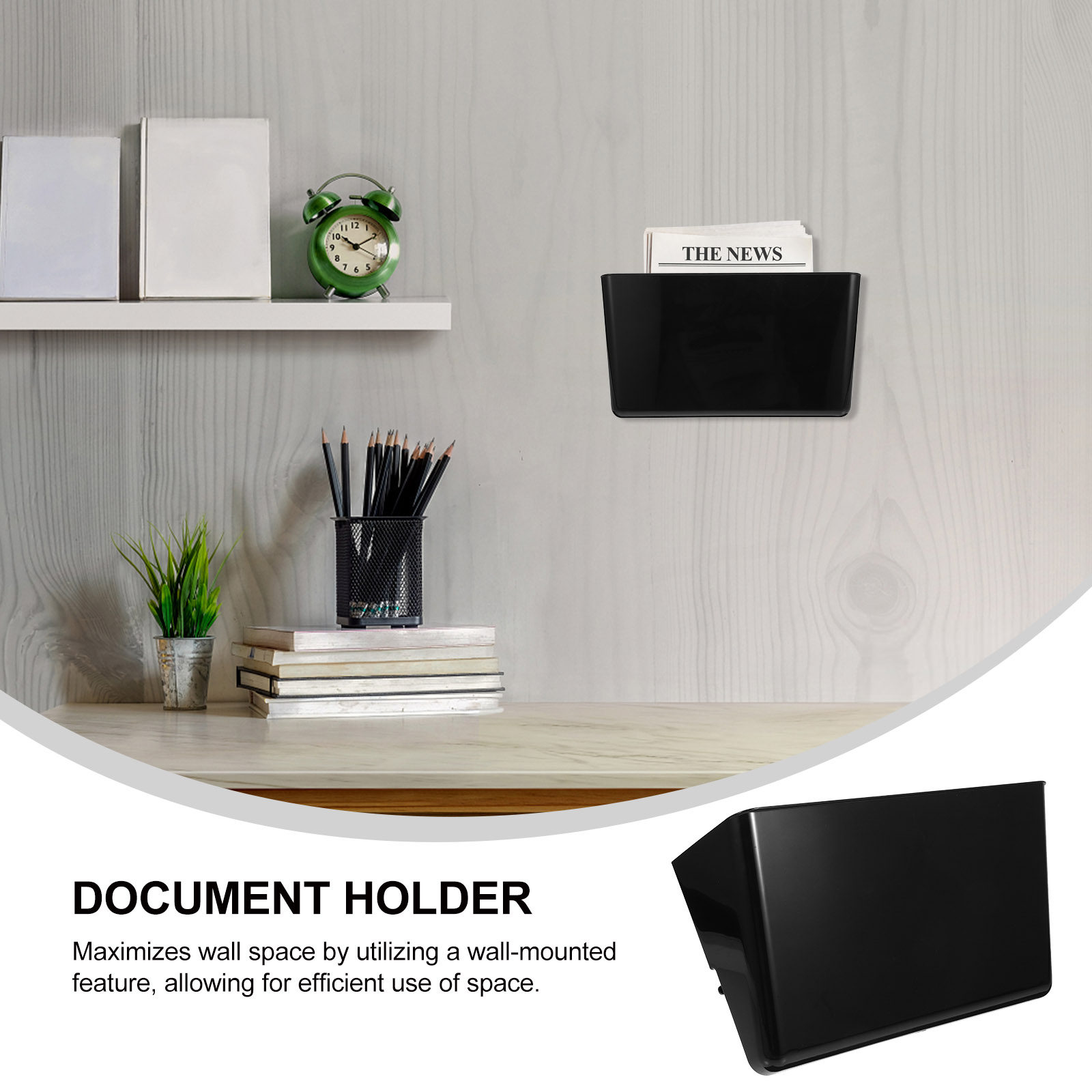 Wandmontierter Aktenhalter mit – Magazine Holder Rack Bewertung und Preis
