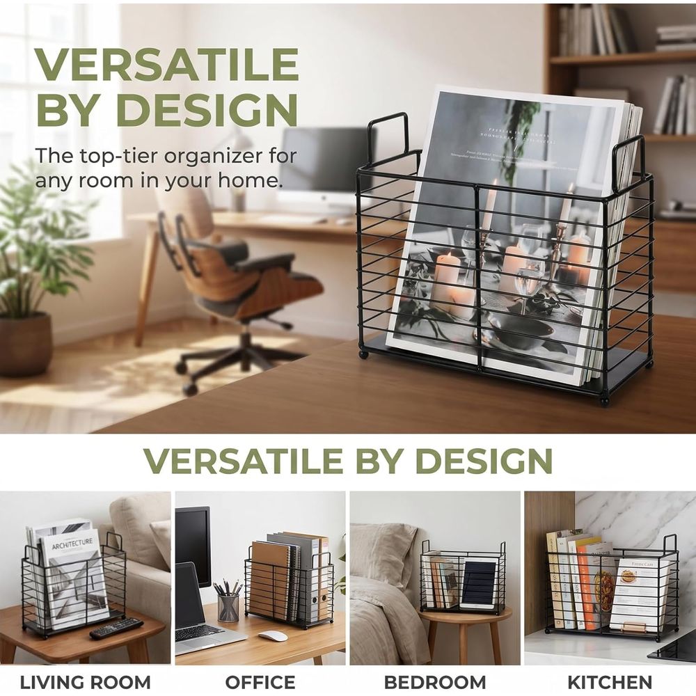 Zeitschriftenständer aus Metal – Magazine Holder Rack Bewertung und Preis