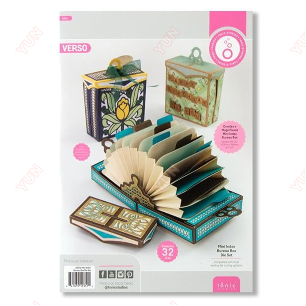 Mini Index Bürobox Stanzformen – Card Index Box Bewertung und Preis