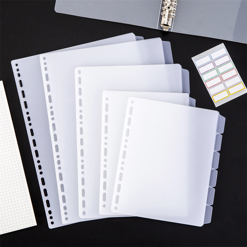 A4 A5 B5 Ordner-Trennblätter,  – Tab Divider A4 Bewertung und Preis