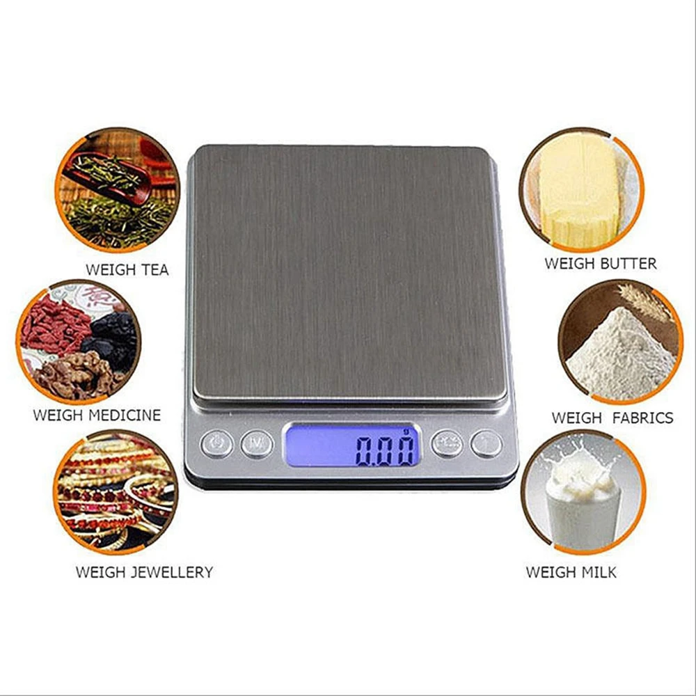 500 g x 0,01 g digitale Grammw – Tape Dispenser Weighted Bewertung und Preis