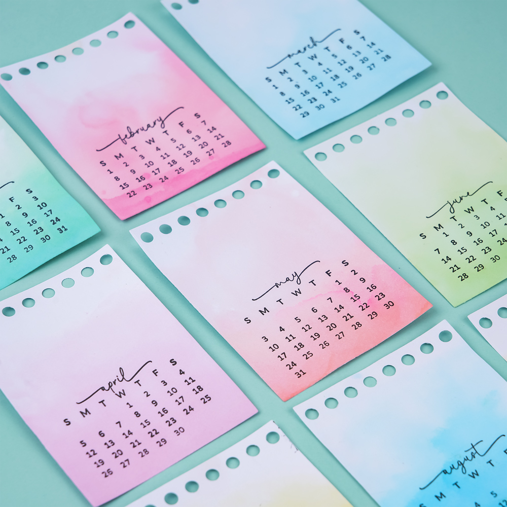 Kalender, Datum, 2026, transpa – Rubber Date Stamp Bewertung und Preis