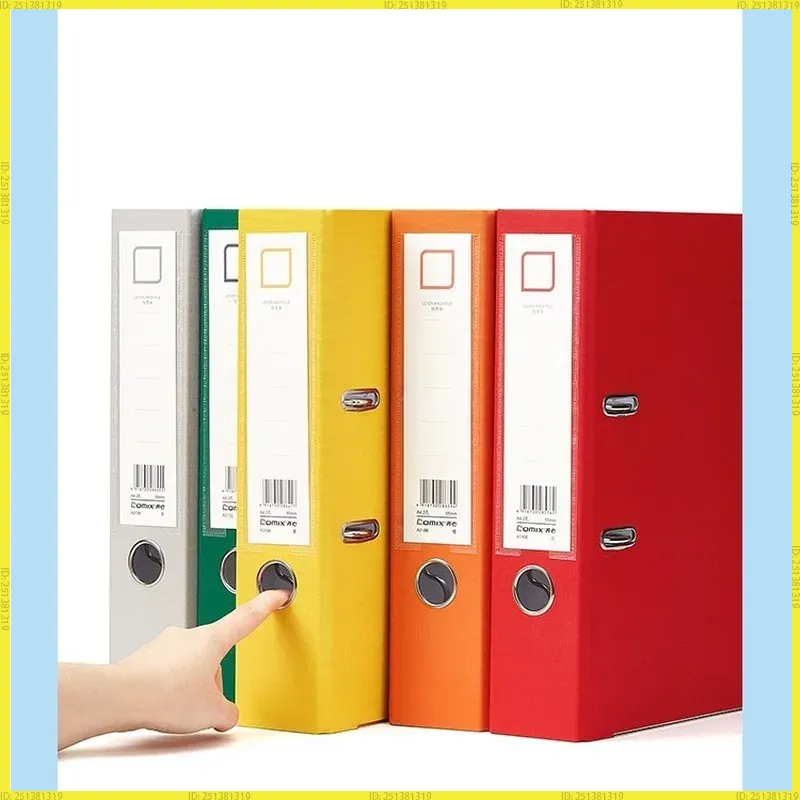 Mehrfarbiger großer Ringbuch,  – Binder A4 Lever Bewertung und Preis