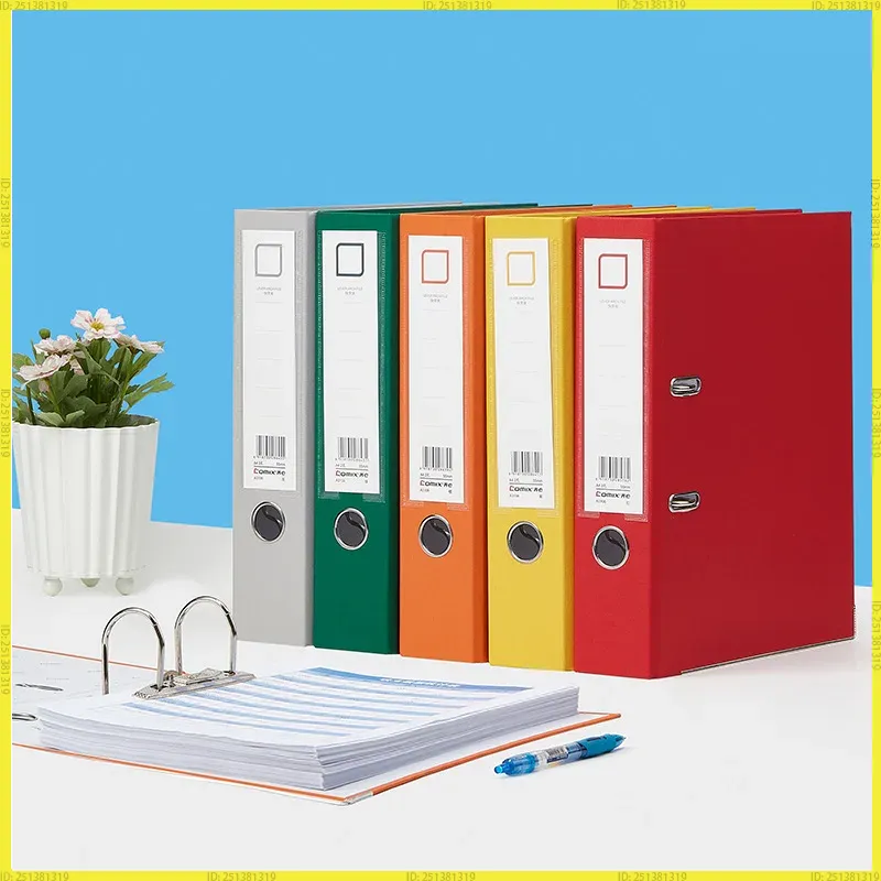 Mehrfarbiger großer Ringbuch,  – Binder A4 Lever Bewertung und Preis