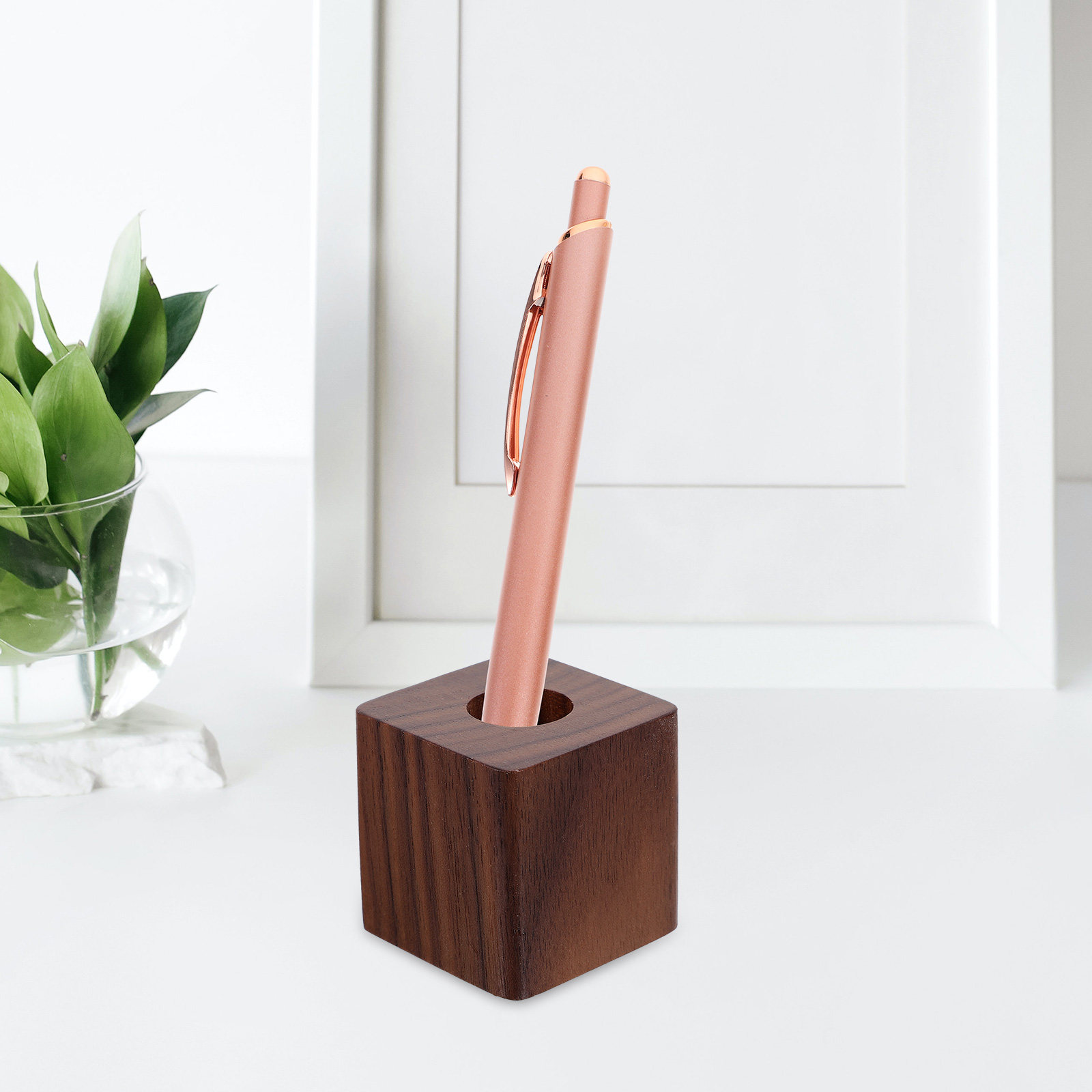 Einzelner Holz-Stifthalter aus – Pen Rest Single Bewertung und Preis