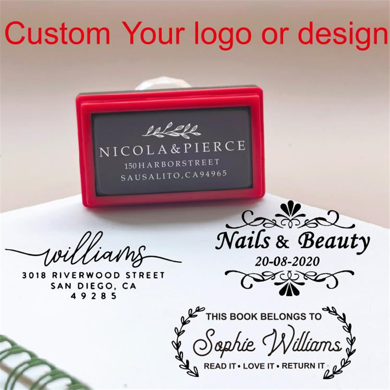 Personalisierter Logo-Selbstfä – Rubber Date Stamp Bewertung und Preis