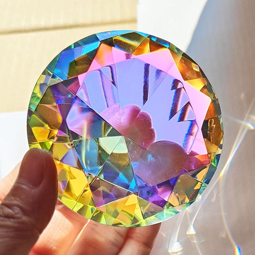 30-80mm AB Bunte K9 Kristall D – Paper Weight Crystal Bewertung und Preis